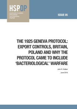 Export Controls, Britain, Poland and Why the