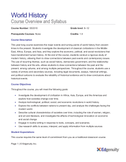 World History
