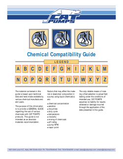 Chemical Compatibility Guide