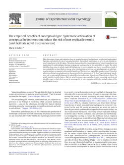 The empirical benefits of conceptual rigor