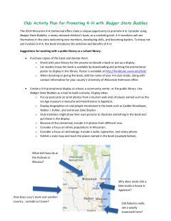 Club Activity Plan for Promoting 4