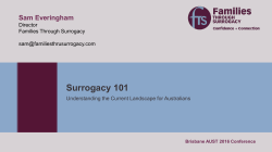 Surrogacy 101 - Families through Surrogacy