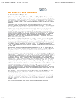 IEEE Spectrum Booklist - Binghamton University