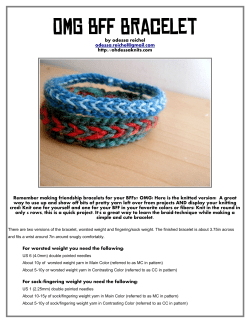 OMG BFF bracelet