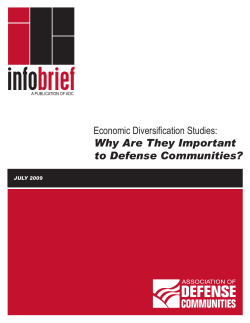 Economic Diversification Studies: Why Are They Important to