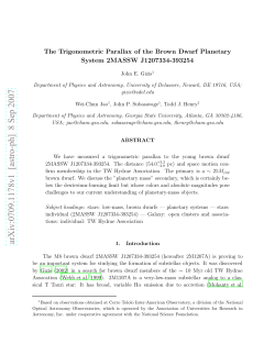 The Trigonometric Parallax of the Brown Dwarf Planetary System
