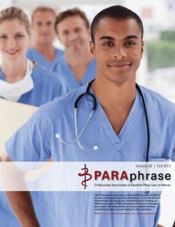 PARAphrase Fall 2013