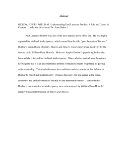 Abstract GILROY, JOSEPH WILLIAM