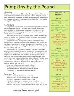 Pumpkins by the Pound