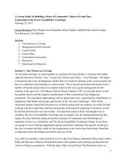 the Primary Years Lesson Study