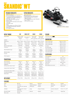 skandic&reg; wt - Ski-Doo
