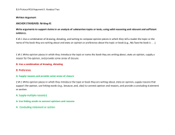 Handout 2 - Standards Toolkit