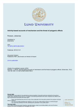 Activity-based accounts of mechanism and the threat of polygenic