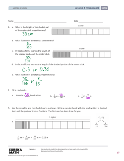 Lesson 4 Homework 4&bull;6