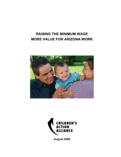 raising the minimum wage more value for arizona work