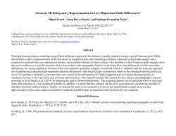 Accurate 3D Bathymetry Representation in Low