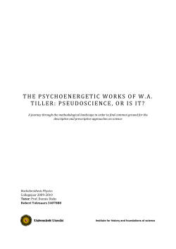 the psychoenerget tiller: pseudosci psychoenergetic works of wa iller