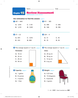 HAPTER Review/Assessment