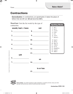 How Do You Raise a Raisin?