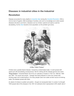 diseases in the industrial revolution.docx