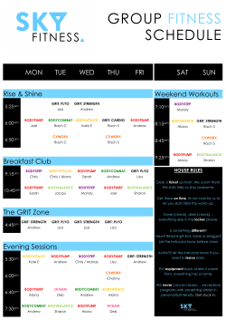 bodypump - Sky Fitness Traralgon