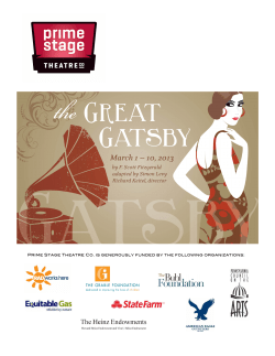 Prime Stage Theatre Co. is generously funded by the following