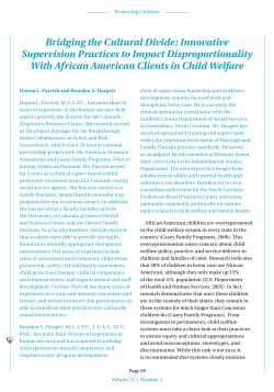 Bridging the Cultural Divide: Innovative Supervision Practices to