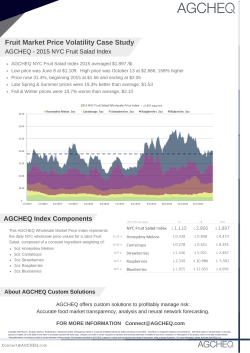 Fruit Salad Index Factsheet