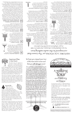 the Brochure - Garden Club of New Haven