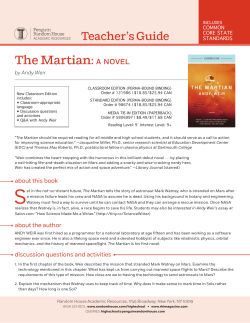 The Martian: a novel - Perma
