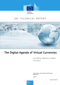 the digital agenda of virtual currencies_final