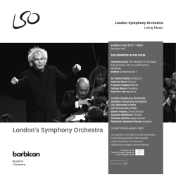 London`s Symphony Orchestra