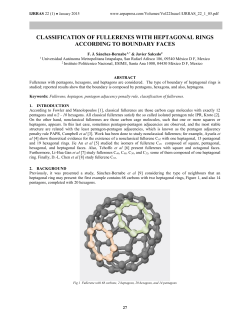 classification of fullerenes with heptagonal rings according to