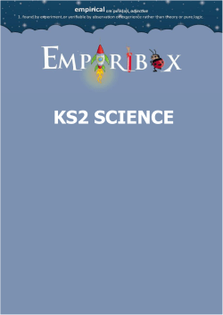 ks2 science