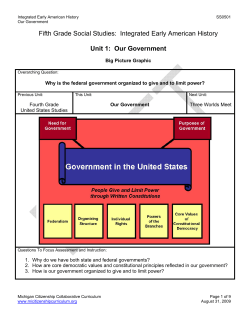 Fifth Grade Social Studies: Integrated Early American History Unit 1