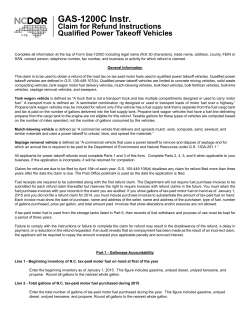 Instructions - North Carolina Department of Revenue
