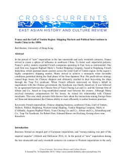 PDF - Cross-Currents: East Asian History and Culture