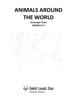 Animals Around the World (K-3)