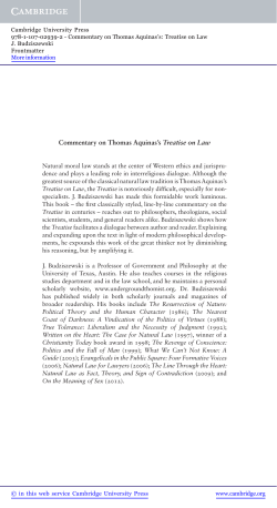 First Thirty Pages of Frontmatter