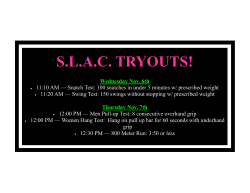 slac tryouts! - Iowa National Guard