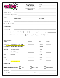 Calico Arts and Crafts Shows