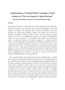 Stamford Journal of English - Bangladesh Journals Online