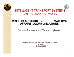intelligent transport systems on highway network