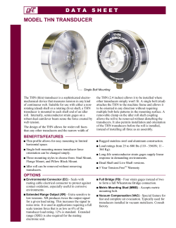Datasheet - Dover Flexo Electronics