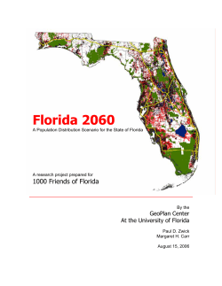 Florida 2060 - 1000 Friends of Florida