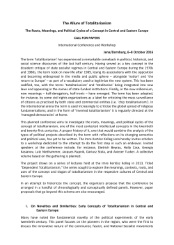 The Allure of Totalitarianism