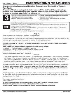 empowering teachers - Florida Center for Reading Research