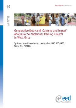 Comparative Study and `Outcome and Impact`