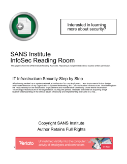 IT Infrastructure Security-Step by Step