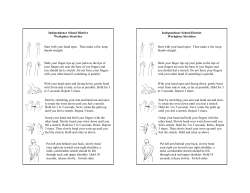 Start with your hand open. Then make a fist, keep thumb straight